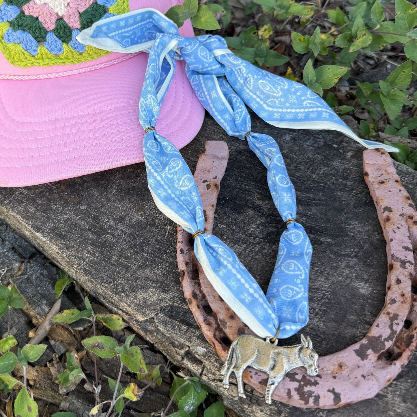 Donkey Twilly Scarf Necklace
