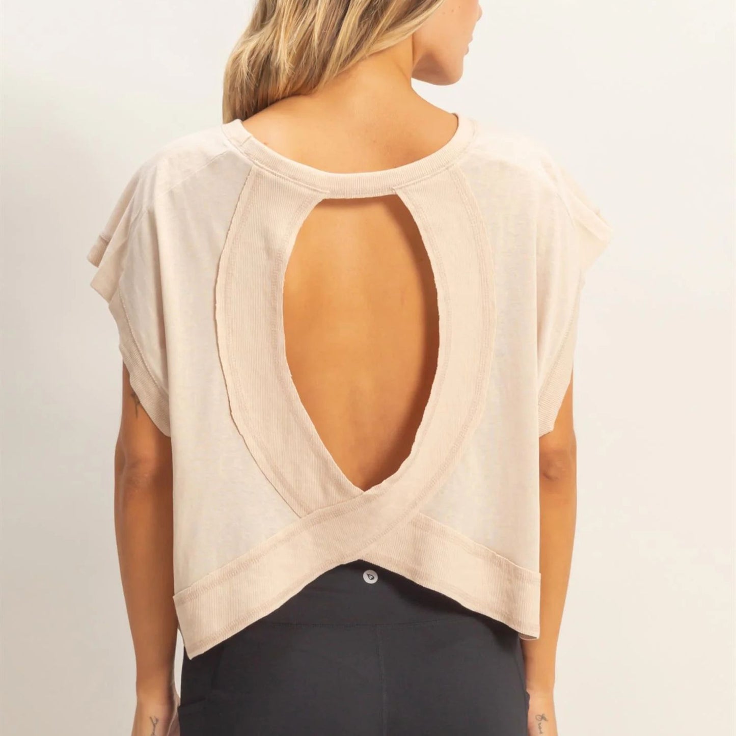 Boxy Crew Neck Tee