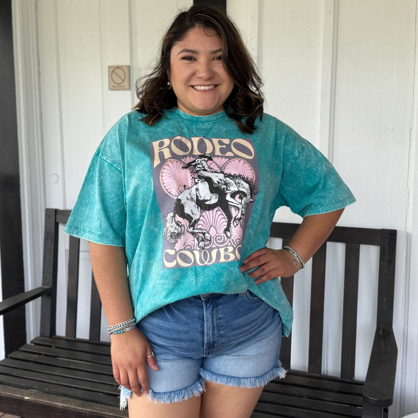 Rodeo Cowboy Oversized Tee