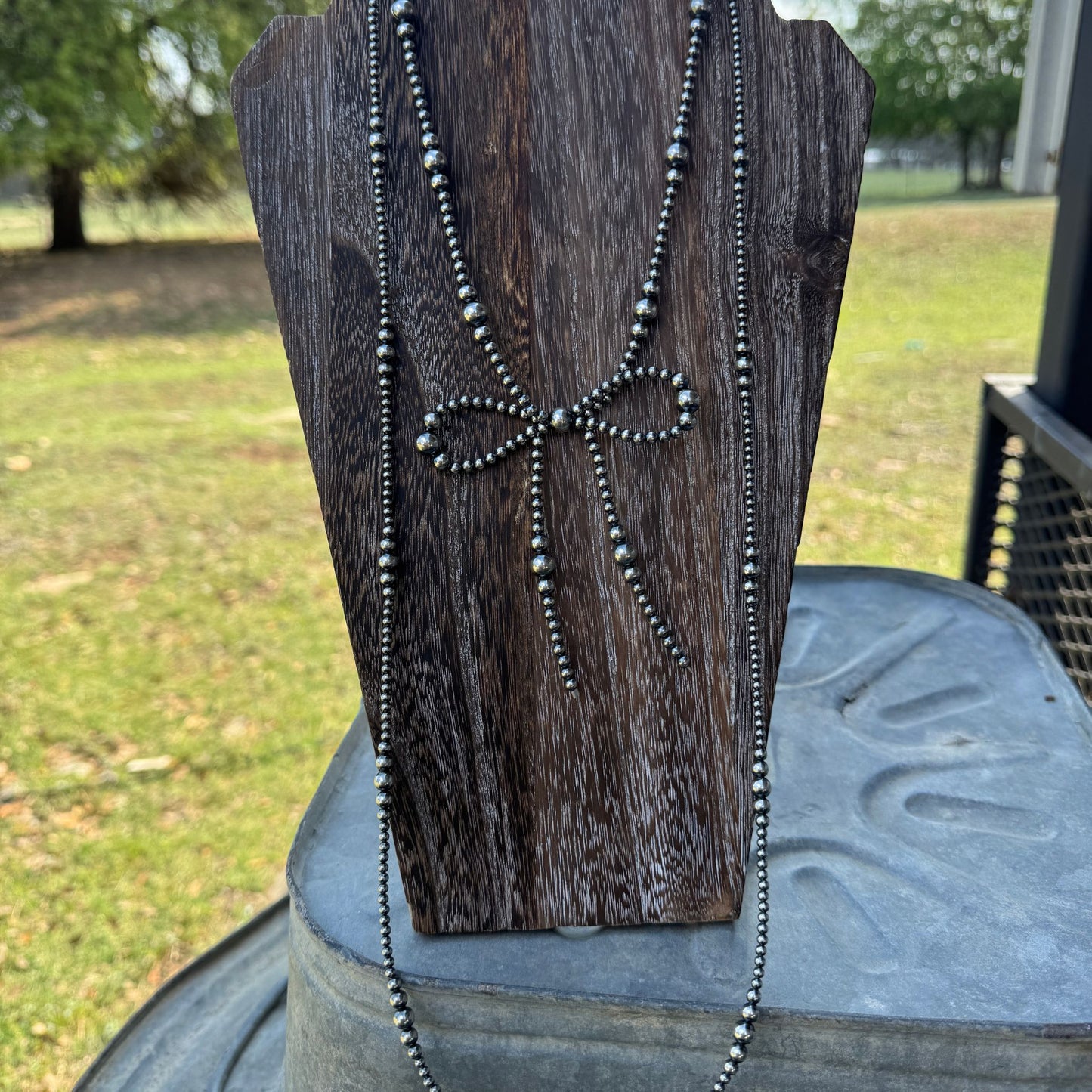 Graduated Navajo Pearl Necklace