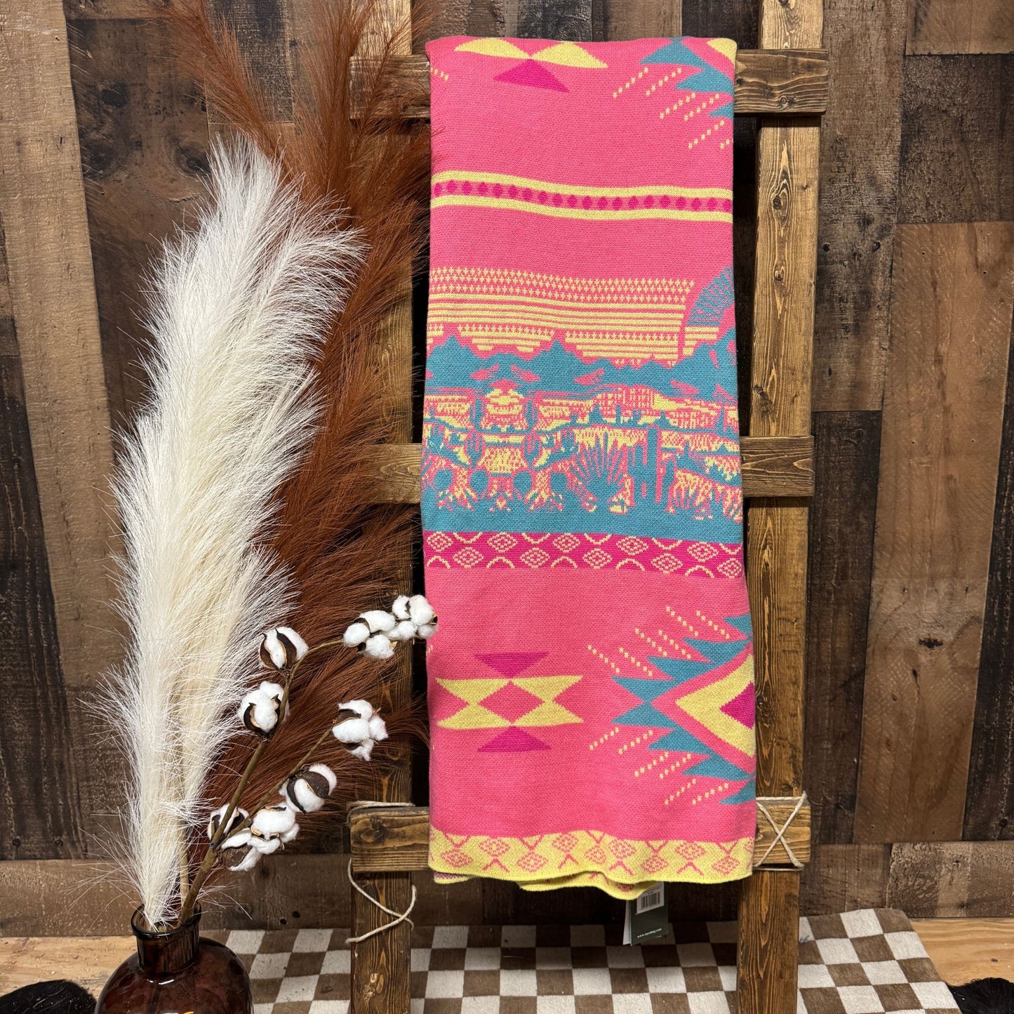 Pink Canyon Dreams Throw Blanket