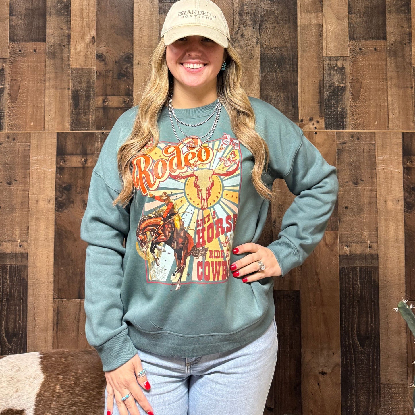 Rodeo Retro Pullover