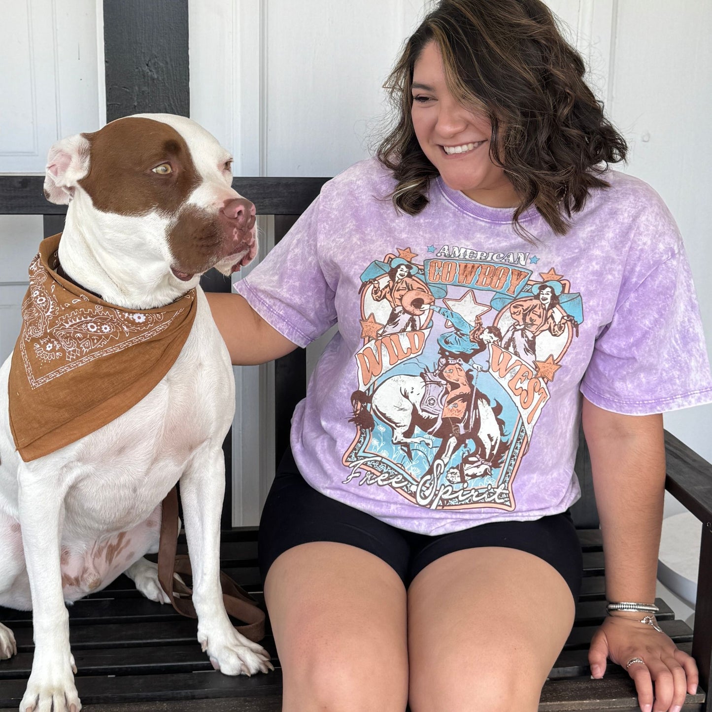 American Cowboy Oversized Tee