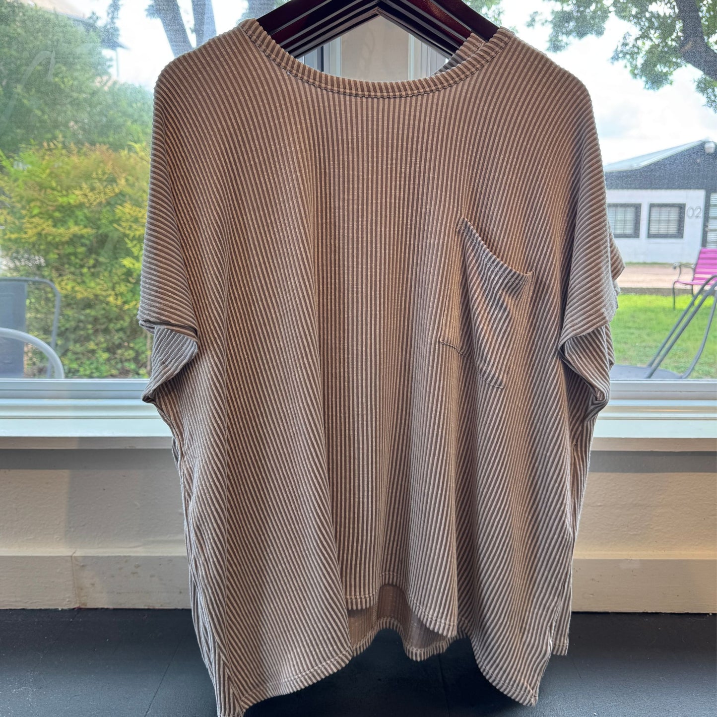 Corded Rib Top