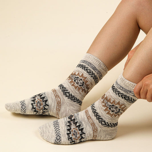 Aztec Cozy Crew Socks