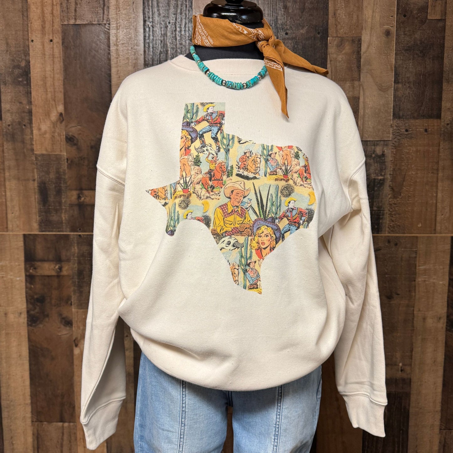 Cowboy Texas Pullover