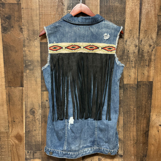 Revamped Dear John Denim Vest