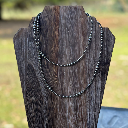 Graduated Navajo Pearl Necklace