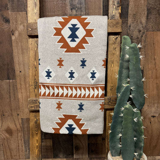 Aztec Indie-D Throw Blanket