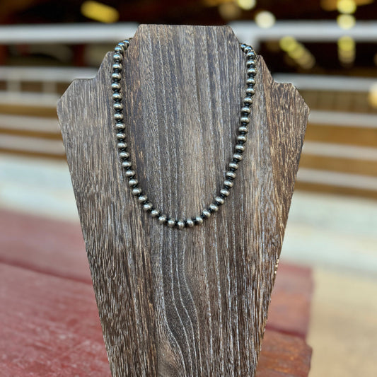 8mm Navajo Pearl Necklace