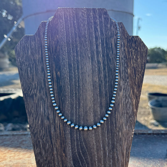 3-8mm Navajo Pearl Necklace