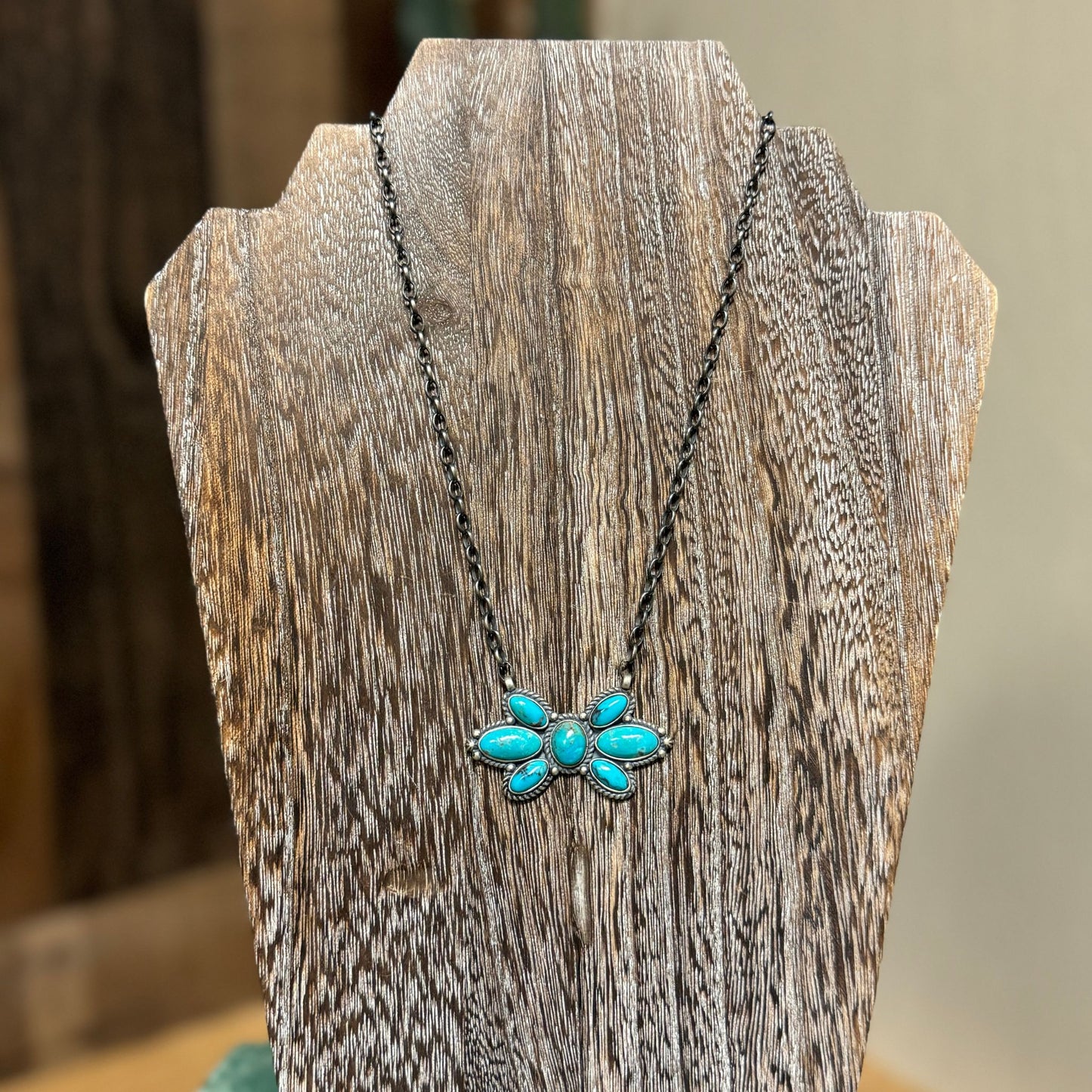 7 Turquoise Stone Necklace