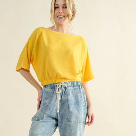 Yellow Banded Top