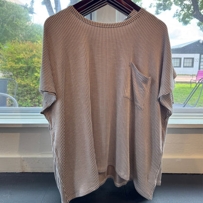 Corded Rib Top